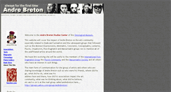 Desktop Screenshot of andrebreton.org